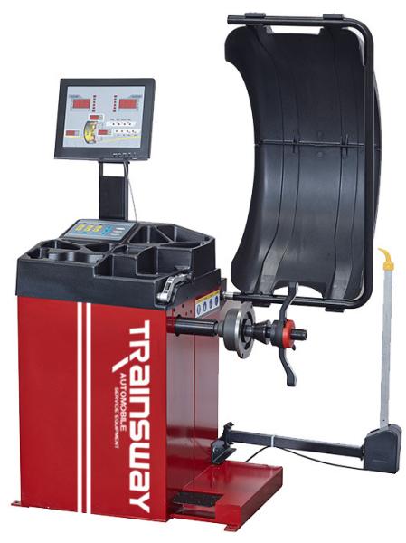 Trainsway Zh855L CE Approved Wheel Balancing Machine for Small Size Wheel Function