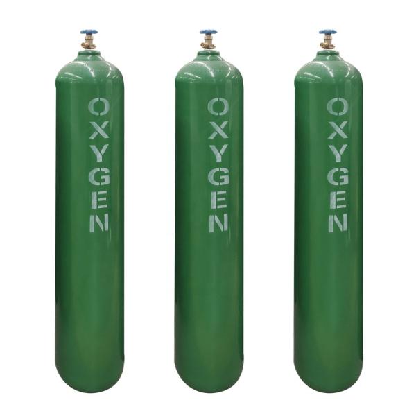 Customized Colour And Size 40L Types of Medical Oxygen Tank for Home Use