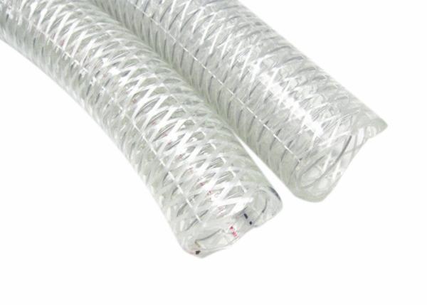Customized High Pressure Pvc Flexible Hose Suction Steel Wire Or Fiber Braided