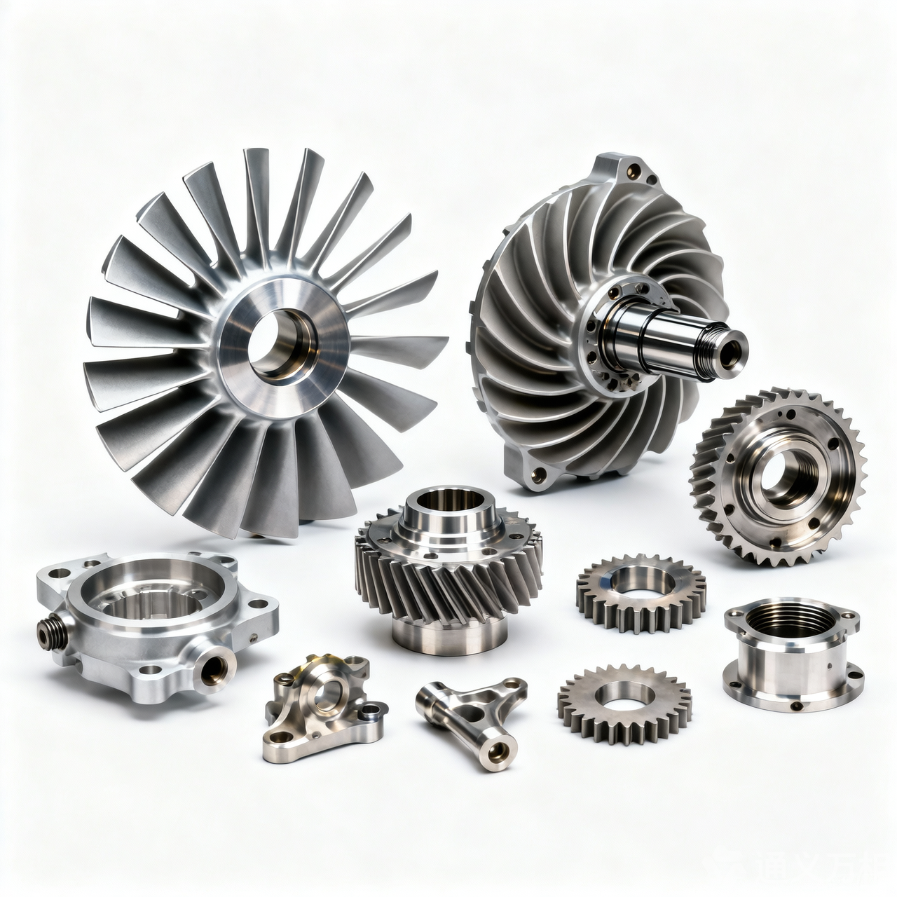 CNC Machined Stainless Steel Transmission Gears Industrial Equipment Bevel Pinion Spiral Bevel Gear of Broaching Type