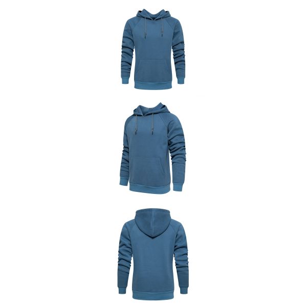 Дизайнерские на заказ оптовые хлопчатобумажные платья тяжелое одеяло премиум черный сверхурочный пуловер для мужчин