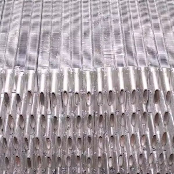 DELLOK Pressure Copper Embedded Fin Tube Alu/Copper Fins 1.0-4.0MPa Pressure Rating -40.C To 400.C Temperature 16-63mm
