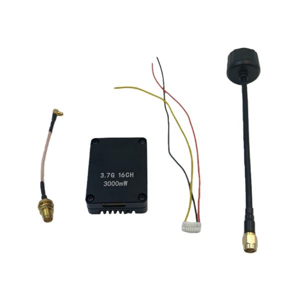3.7GHz Long Distance High Power Video Transmitter  16CH 3705MHz-4080MHz 7-32V FPV VTX