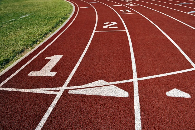 След тартана EPDM синтетического атлетического следа сэндвича резиновый Jogging