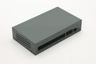 Set Top Box Sheet Metal Enclosure Fabricação 0,01mm-0,05mm Tolerância