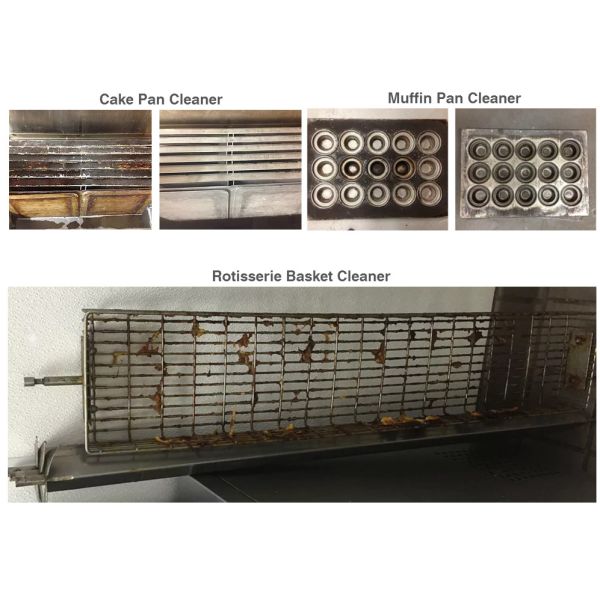 Машина танка уборки корзины Rotisserie выдерживая с 1.5KW нагревая силой 168L