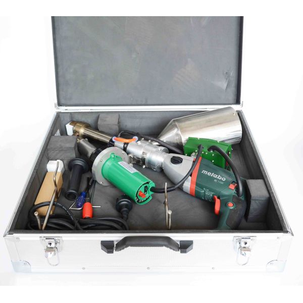 Plastic Pellet Hot Air 1600w Extrusion Welding Machine