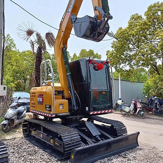 Used Sany SY75C Excavator 7 Ton Brand New Style SY 75CPRO Diesel Engine Excavator