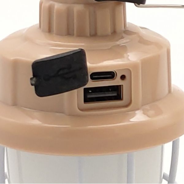 Перезаряжаемые 2 в 1 пластмассе PS ABS фонарика СИД фонарика 7.4x7.4x14.3cm СИД располагаясь лагерем небольшой