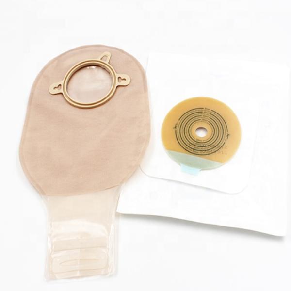 Factory price disposable free samples medical stoma colostomy bag adhesives with different type drainable ostomy bag