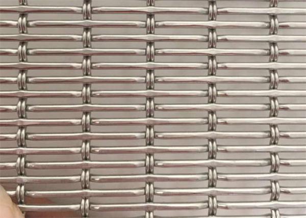 Plain Weave Wire Stainless Steel Decorative Mesh 2mm Stainless Steel Mesh