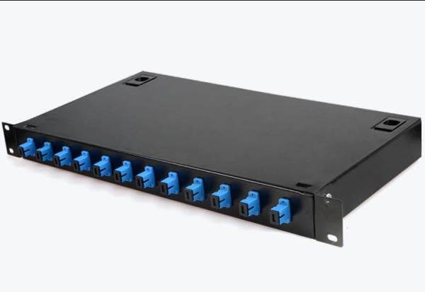Short Delivery 12 Fiber Optic ODF 1U Rack Mount Empty Fiber Terminal Panel