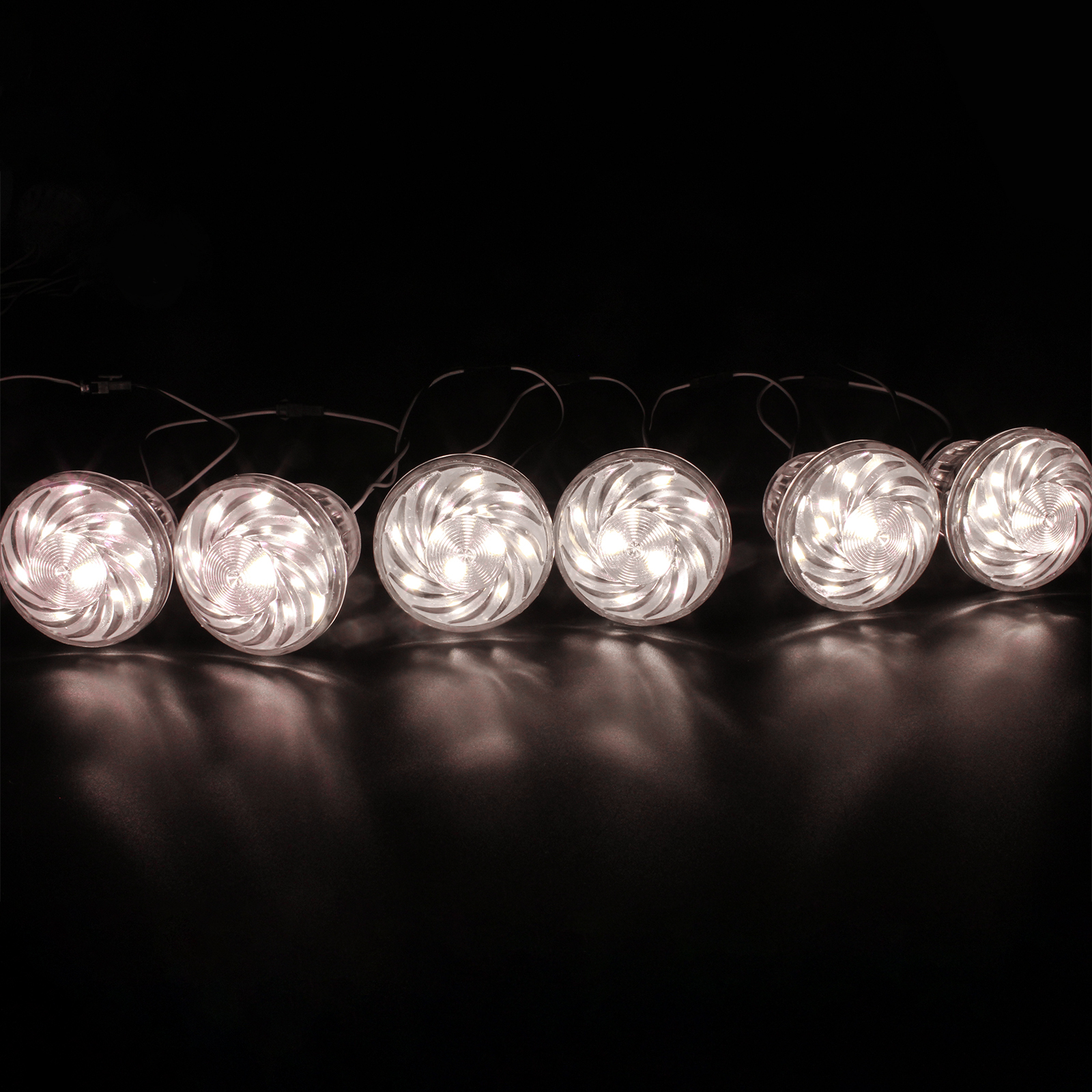 60mm LED Funfair Light DC24V RGB Lighting Pixel Point Light for Amusement Park