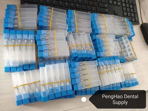 Coating Glass Dental Diamond Bur , Dental Milling Tools For Amann Girrbach System