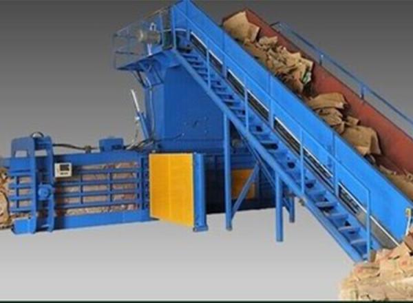 380V Commercial Cardboard Compactor / Waste Balers And Compactors HPA-125