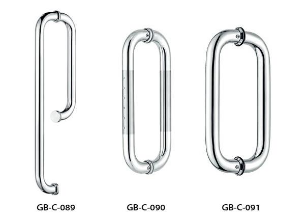 Furniture Hardware Stainless Steel Tube Handles Adopted Advanced Surface Treatment