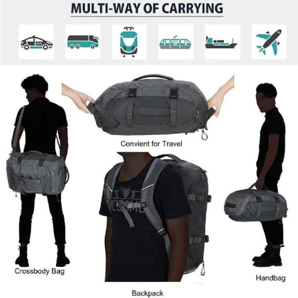 Многофункциональные отражательные двойные спорт перемещения молнии кладут в мешки с отсеком ботинок