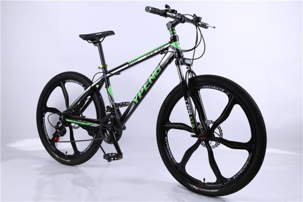 Made in China OEM 26 size disc brake Shimano 21/24/27 speed 6061 aluminium alloy MTB with mag alloy 6 spoke wheel