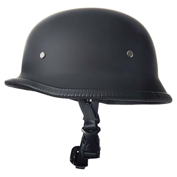 DOT Approved Half Face Motorcycle Vintage German WW2 Helmet with High Density EPS Liner