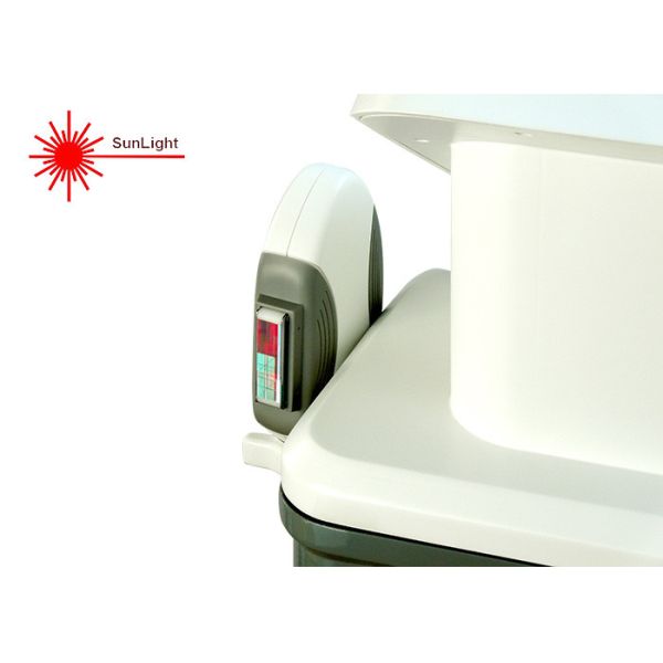 Two Handle Skin Tightening Machine , Ipl Hair Removal Beauty Equipment