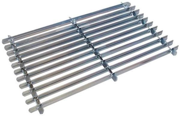 Galvanizado de aço botas raspador de porta estofado para exterior porta de grelha de metal oco