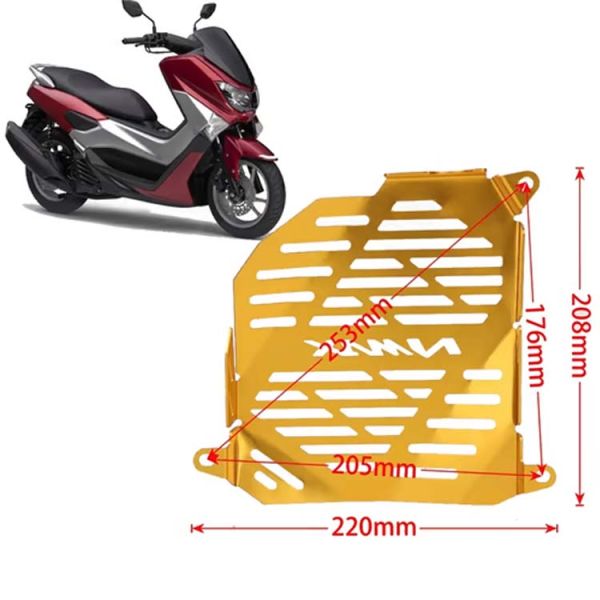 Red Motorcycle Radiator Protection Grille Guard for Yamaha NMAX N MAX 155