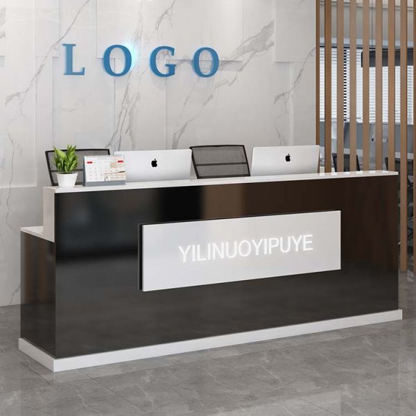 Metal Reception Counter Design for Customized Office Retail and Clinic Needs