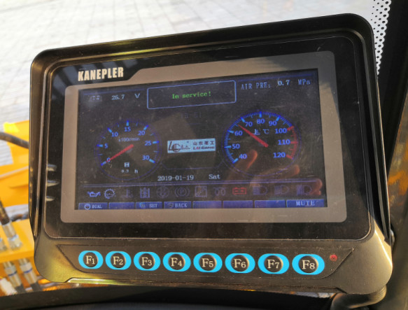 LC20 5 Ton Xichai 4102 Engine Front Wheel Loader 2400r/min