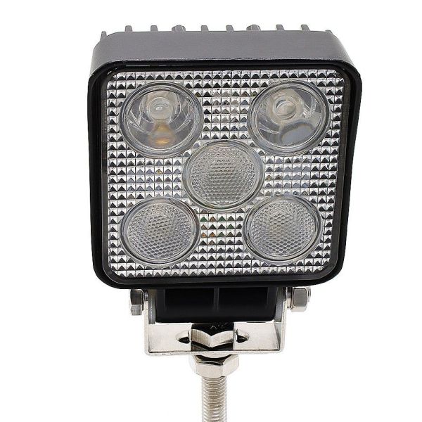 15W Tracteur Spot Light Blanc Rouge Bleu Ambre Lumières de travail pour tracteurs