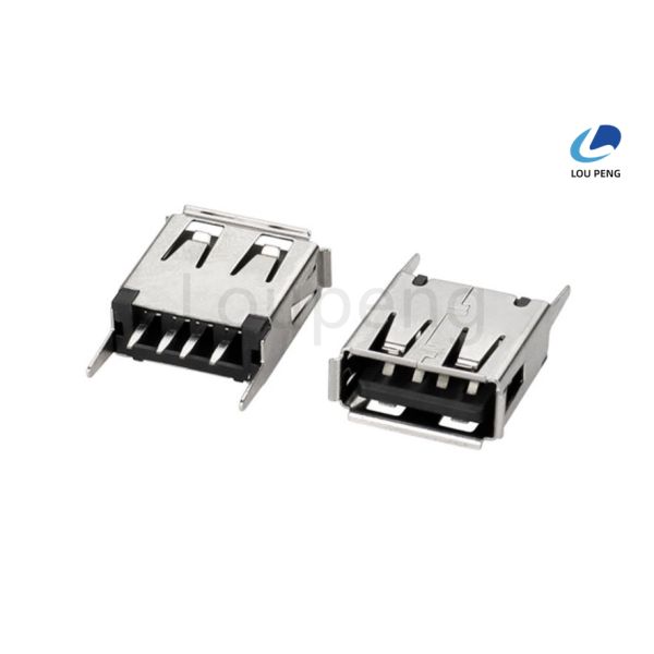 Overall pull out force 1.02kgf MIN Universal USB Interface Connector Plated 1 U Ideal for Integration in Various Devices
