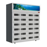 Cacifo refrigerado armário 15,6 do congelador dos alimentos frescos” próprio sistema esperto do software
