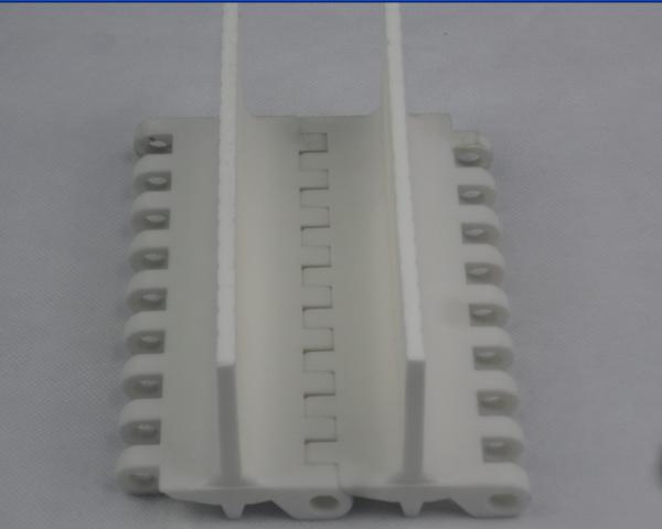 ZY8000FT/ZY8000FG THERMOPLASTIC MODULAR BELTS WITH SIDE WALL AND CLEATS UNICHAIN OPB23