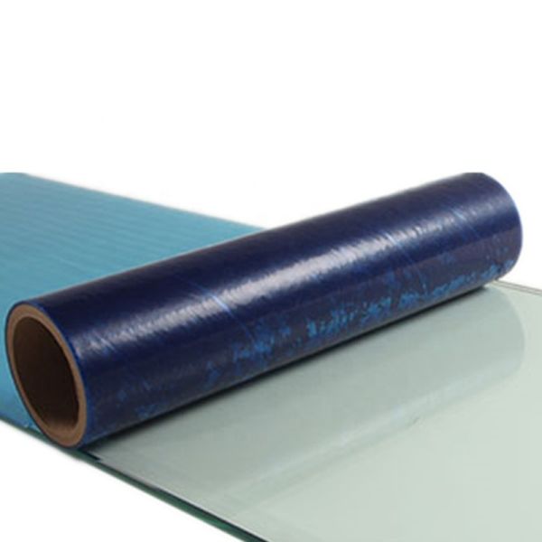 Customized Temporary Blue Color PE Surface Protective Film For Window Glass