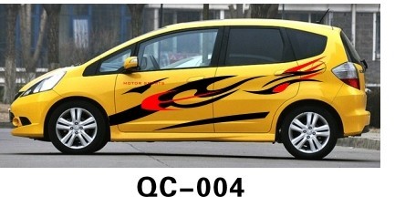 Personalised Car Body Sticker QC-004A / Car Decoration