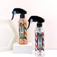 500 ml cylindrique orange/blanc lisse avec pompe noir/blanc pour flacon pulvérisateur