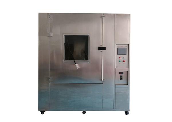 100 ~ câmara de alta pressão do teste de pulverizador do fã do equipamento de teste da proteção do ingresso da distância do jato de 150MM/IPX9K