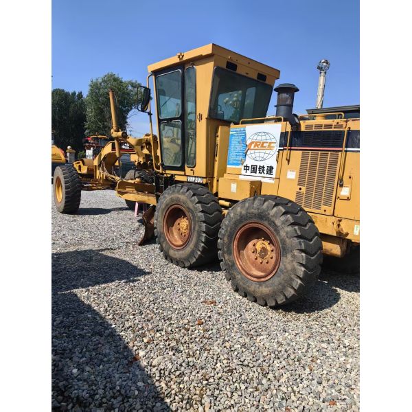 Original Color Used CAT 140H Motor Grader With Adaptable Blade Movement