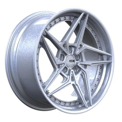 As 3 partes côncava profunda rodam 19 polegadas ET30 6061 T6 5x108