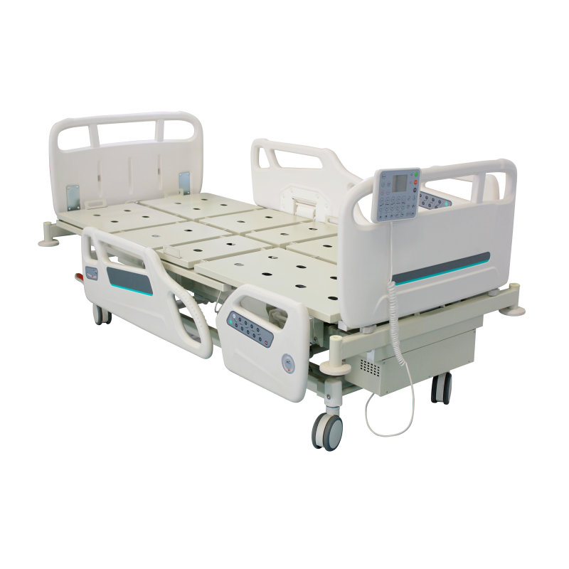 DH-III Electric Hospital Bed Electric Turning Bed with Nurse Control Panel 6 Medical Motors and Full Guardrails for Patient Safety and Comfort