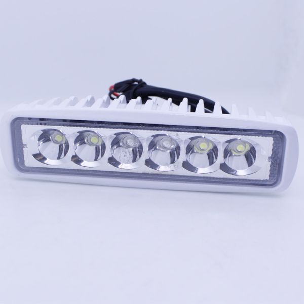 10 - 30VDC Marine LED Light For Boat / Blue White Spreader LED Deck Light