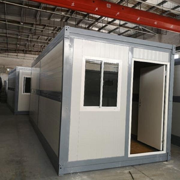 Manufactured Modern Design Style Folding Container House with Galvanized Steel Frame