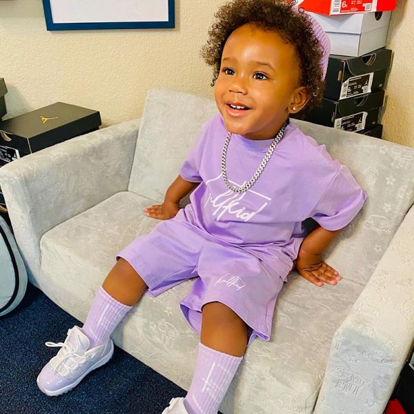 Custom Logo Boys Clothing Sets Summer Screen Print Kids Shorts Set Casual