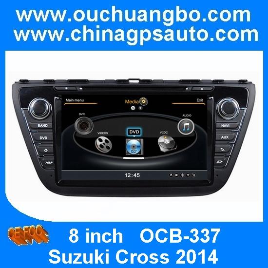 Ouchuangbo Suzuki SX4 Cross 2014 S100 platform automobile GPS DVD transmitter fm MP3 player OCB-337