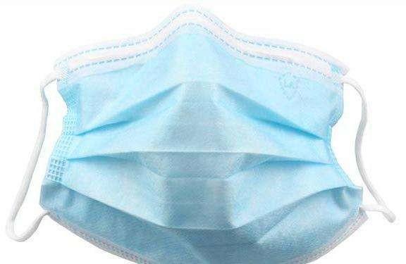 Blue Green Disposable Earloop Mask Anti Dust Face Mouth Mask Breathable
