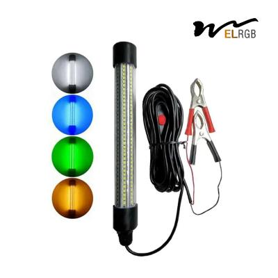 IP68 6000K Peixe subaquático atraindo luzes Pescador submersível