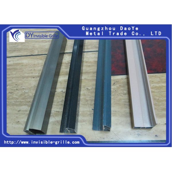 Песка канала следа невидимых грилей безопасности цвет алюминиевого белый/зеленый