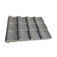 Tejas japonesas de 310*310 mm Material de arcilla gris disponible para diferentes estilos arquitectónicos