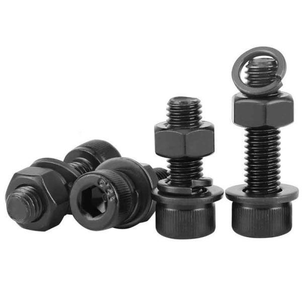 Grado de alta tracción 8.8 10.9 12.9 Encaje hexagonal Allen Cap cabeza de tornillo para construcción