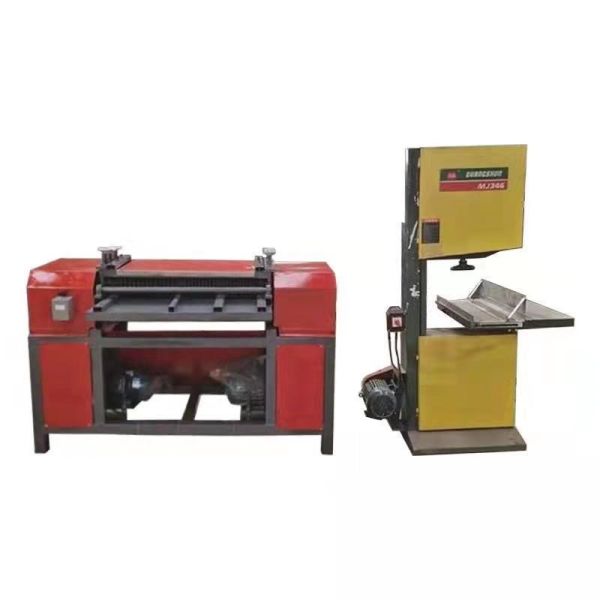 Scrap Radiator Stripper Machine for Copper and Aluminum Separation Customized Request
