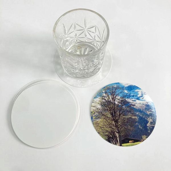 Custom Round Sublimation Paper Coaster 10cm